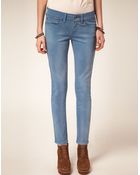 Levi's Levis Curve Id Slight Curve Ankle Skinny Jeans - Lyst