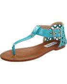 Steve Madden Womens Sutttle Thong Sandal - Lyst