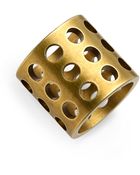 Kelly Wearstler Perforated Ring - Lyst