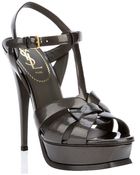 Saint Laurent Tribute Sandal - Lyst