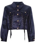 Jean Paul Gaultier Cropped Jacket - Lyst