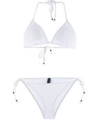 Ralph Lauren Knitted Crochet Texture Bikini - Lyst