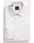 David Donahue Regular Fit Dress Shirt - Lyst
