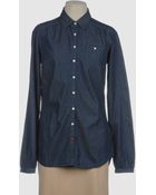 Tommy Hilfiger Tommy Hilfiger Long Sleeve Shirts - Lyst
