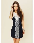 Free People Daisy Garden Shift Dress - Lyst