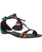 Giambattista Valli Flat Sandal - Lyst