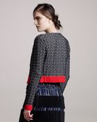 Bottega Veneta Cropped Cardigan - Lyst