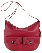 Cole Haan Vintage Valise Leather Hobo Crossbody - Lyst