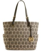 Michael Kors East West Signature Tote - Lyst