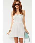 Nasty Gal Crochet Tail Dress - Lyst