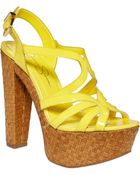 Jessica Simpson Cizal Wedge Sandals - Lyst