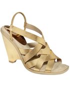 Ellen Tracy Raven Wedge Sandals - Lyst