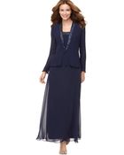 Patra Bead Accent Evening Dress - Lyst