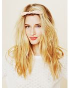 Free People Printed Wire Bow Barette - Lyst