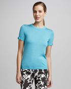 Kate Spade Caroline Shortsleeve Sweater - Lyst
