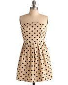 ModCloth Some Like It Spot Dress - Lyst