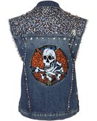 Moto Moto Premium Skull Jacket - Lyst