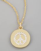 Kc Designs Diamond Peace Necklace - Lyst