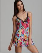 Betsey Johnson Chiffon Babydoll With Thong - Lyst