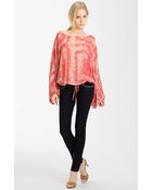 Rachel Zoe Bianca Silk Blouse - Lyst