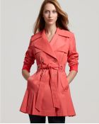 Via Spiga Scarpa Double Breasted Trench - Lyst