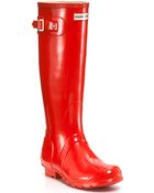 Hunter Rain Boots Original Tall Gloss - Lyst