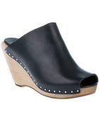 Rick Owens Slip On Wooden Wedges - Lyst
