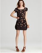 See By Chloé Bird Print Shift Dress - Lyst