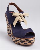 Tory Burch Espadrilles Linley High Wedge - Lyst