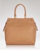 Tory Burch Tote Stacked T Logo Eastwest - Lyst