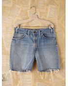 Free People Vintage Denim Cutoffs - Lyst