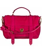 Proenza Schouler Ps1 Medium Suede - Lyst