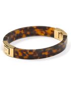 Michael Kors Michael Tortoise Hinge Bangle - Lyst