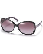 Tory Burch Butterfly Frame Acetate Sunglasses - Lyst