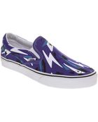 Vans Classic Slip On Hi Volt Blue - Lyst