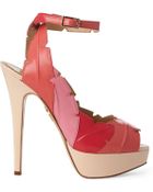 Charlotte Olympia Leaf Me Alone Ankle Sandals - Lyst