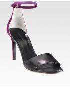 Alexander Wang Lina Leather and Suede Pumps - Lyst