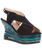 Opening Ceremony Platform Wedge Sandal - Lyst