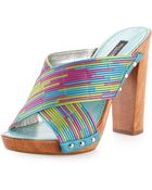 D&G Multicolor Wooden Platform - Lyst