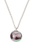 Majorica Tahitian Pearl Pendant Necklace - Lyst
