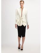 Donna Karan New York Fauxwrap Skirt - Lyst