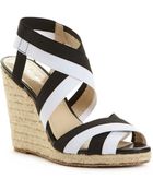Enzo Angiolini Idyll Wedge Sandals - Lyst