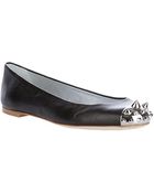 Giuseppe Zanotti Studded Ballet Pump - Lyst