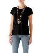Michael Stars 60 Singles Short Sleeve Crew Neck Tee - Lyst