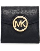 MICHAEL Michael Kors Fulton Bifold Wallet Black - Lyst
