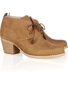 Rag & Bone Leighton Nubuck Leather Ankle Boots - Lyst