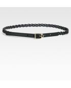 Gucci Selleria Braided Spur Buckle Leather Belt - Lyst