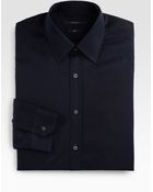 Gucci Solid Dress Shirt - Lyst