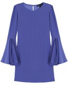 Elizabeth And James Mabel Long Sleeve Dress - Lyst