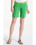 Diane von Furstenberg New Boymuda Seam Front Shorts - Lyst